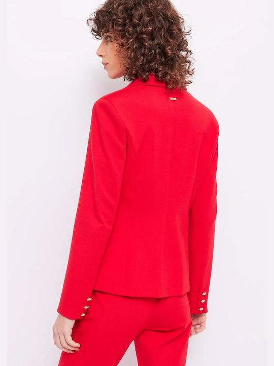 Gaudi Blazer pentru femei Sacou RED 9466