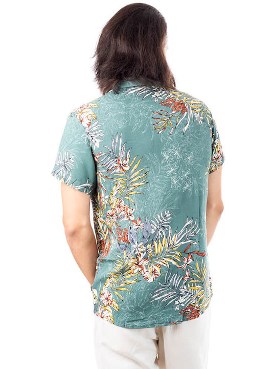 Camp Costa Men's Shirt Short Sleeve Floral Multicolour