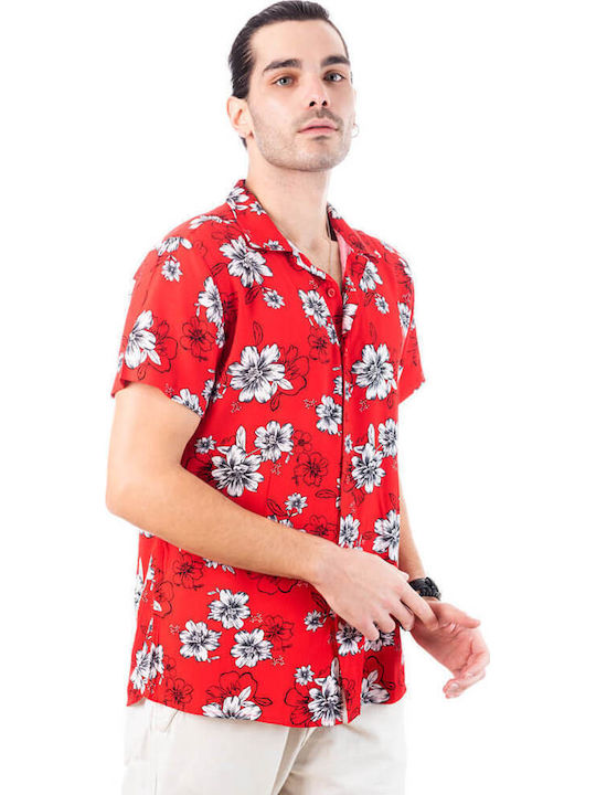 Short-sleeved Shirt Floral Multicolour