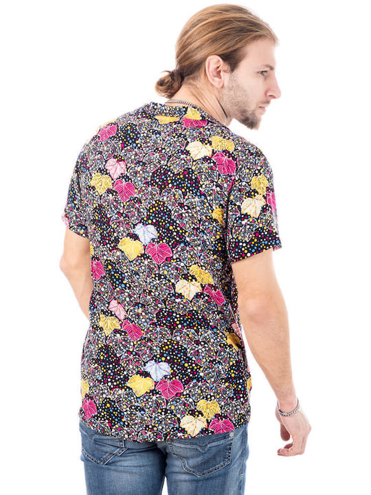 Camp Costa Men's Shirt Short Sleeve Floral Multicolour