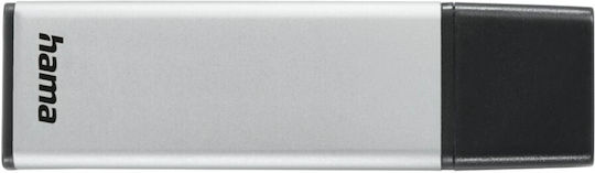 HAMA Classic 64GB USB 3.0 Stick Ασημί