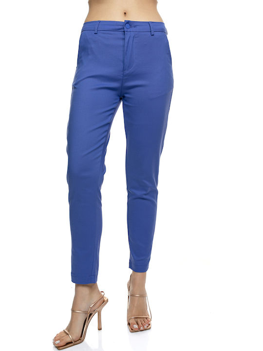 Damen Chino Hose Lila