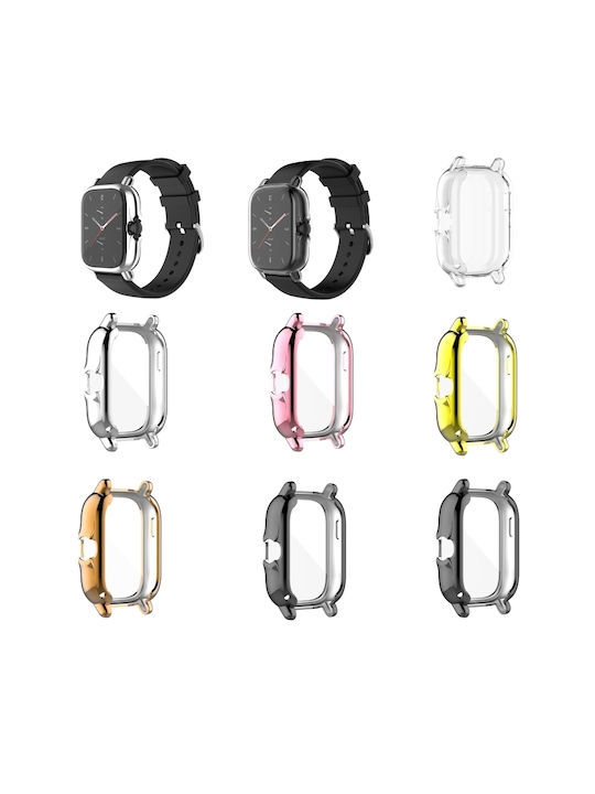 Carcasă de Silicon în culoarea Transparent pentru Amazfit GTS 3