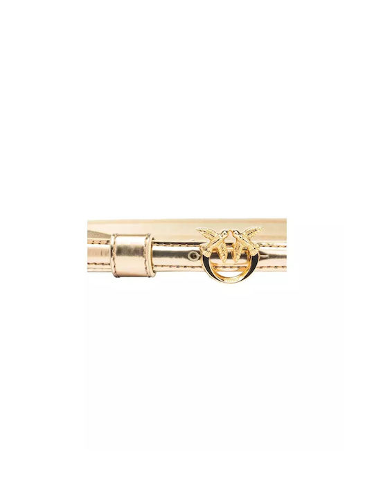 Pinko Leather Women's Belt Gold