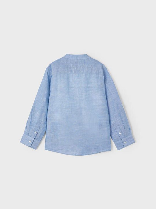 Mayoral Kids Shirt Light Blue