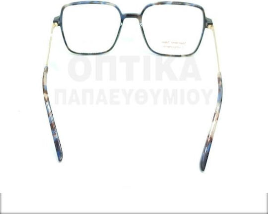 Ana Hickmann Damen Brillengestell Blau HI6222 G21