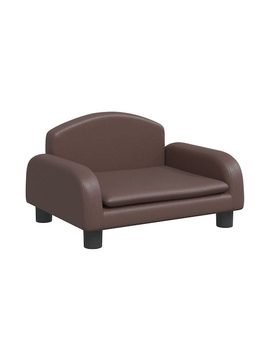 Детски Диван Кафяв 50x40x30бр