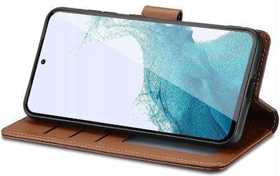 Tech-Protect Brieftasche Synthetisches Leder Braun (Samsung Galaxy A35 5G)
