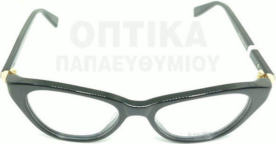 Lussile Γυναικείος Κοκκάλινος Σκελετός Γυαλιών Cat Eye Πράσινος LS32335 LN01