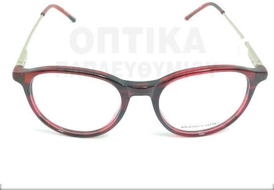 Rebecca Blu Frauen Brillengestell Rot RB7504 RN03