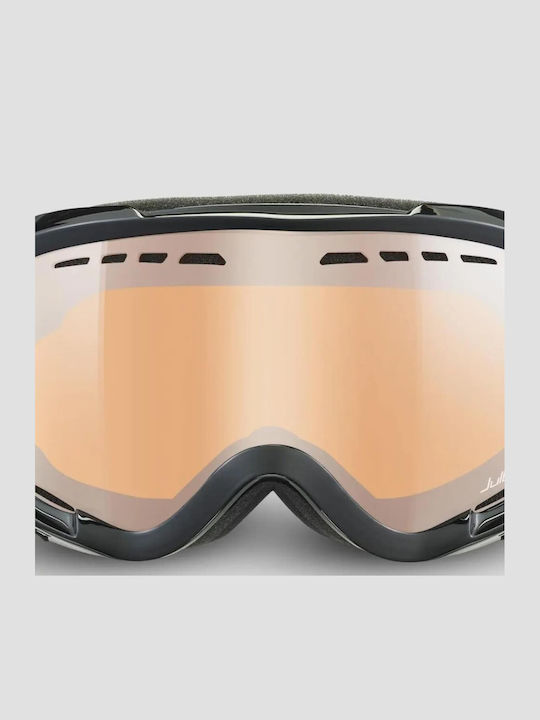 Julbo Μάσκα Σκι & Snowboard Ενηλίκων Μαύρη με Φακό σε Μαύρο Χρώμα