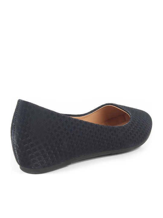 Damen Ballerinas Blau