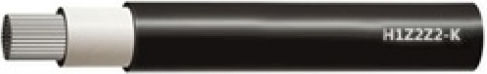 Cablu De Alimentare PV1-F 1x6mm Solar 1x6mm Negru LSZH H1Z2Z2-K (Metru)