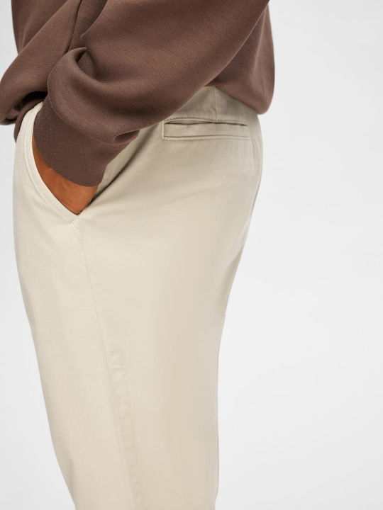 Παντελόνι Chino Ελαστικό σε Slim Εφαρμογή Εκρου