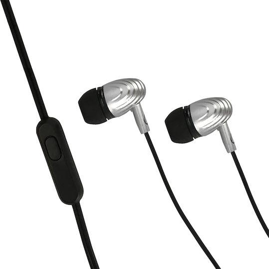 Esperanza Eh193 In-ear Handsfree με Βύσμα 3.5mm Μαύρο