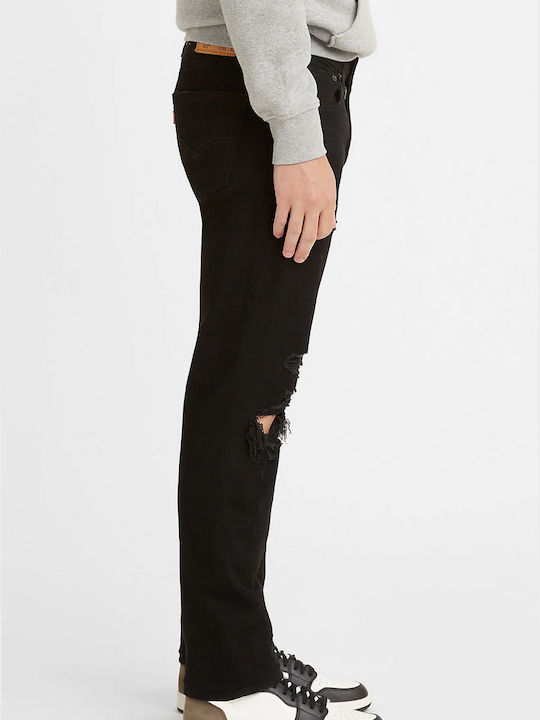 Levi's Ανδρικό Παντελόνι Τζιν σε Slim Εφαρμογή Μαύρο