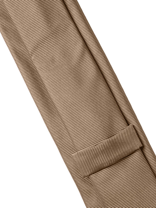 Hugo Boss Men's Tie Printed in Brown Color