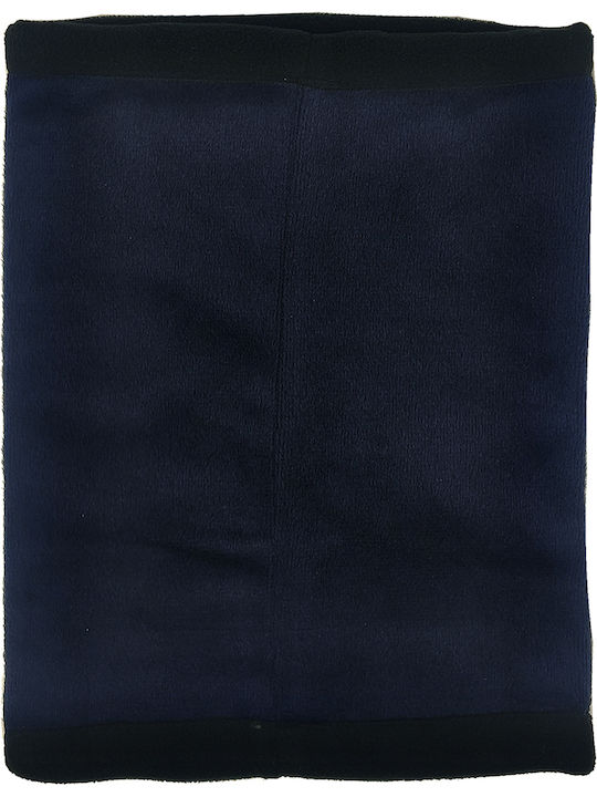 Men's Fleece Scarf Navy Blue