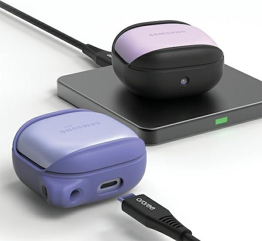 Araree Hülle in Lila Farbe für Galaxy Buds Live / Pro