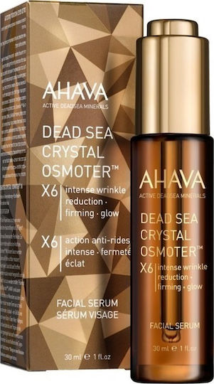 Ahava Dead Sea Crystal Osmoter X6 Facial Ενυδατικό & Αντιγηραντικό Serum Προσώπου για Σύσφιξη & Αναζωογόνηση 30ml