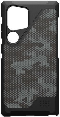 UAG Metropolis Lt Coperta din spate Piele / Plastic 2mm Rezistent Gri (Galaxy S24 Ultra)