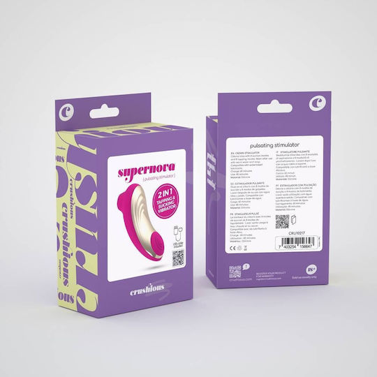 Crushious Supernova Clitoral Vibrator 11.5cm Pink