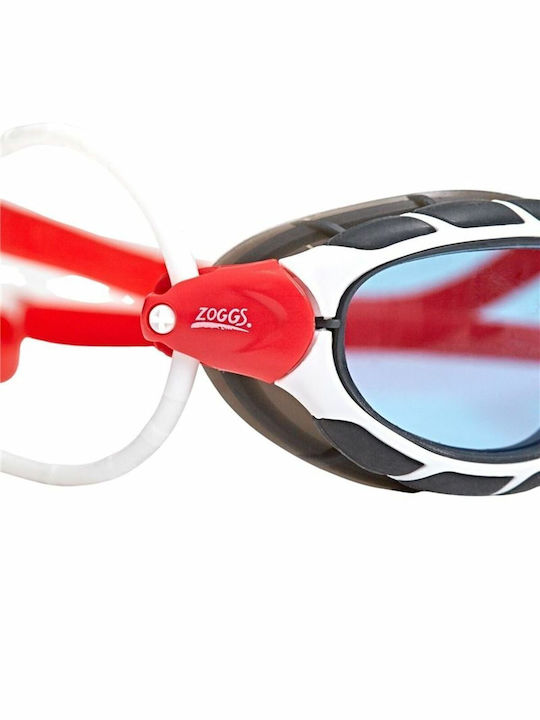 Zoggs Predator Γυαλιά Κολύμβησης Ενηλίκων Κόκκινα