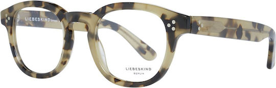 Liebeskind Weiblich Kunststoff Brillenrahmen mit Clip On 11012-00777