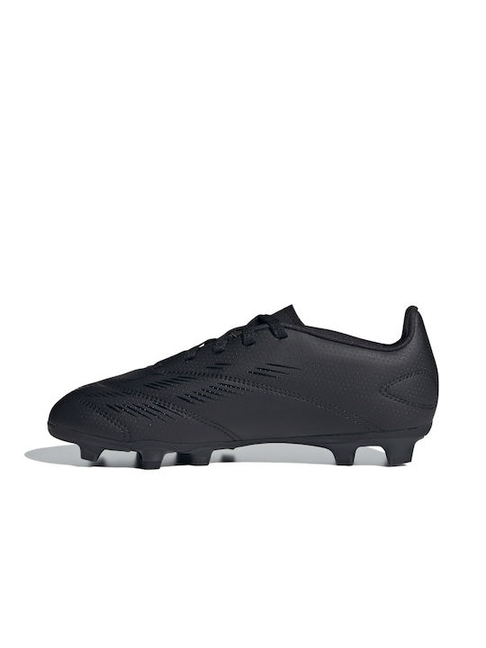 Adidas Παιδικά Ποδοσφαιρικά Παπούτσια Predator Club L Fxg J με Τάπες Μαύρα