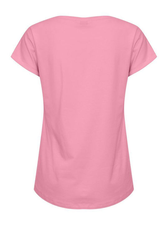 B.Younq Γυναικείο Αθλητικό T-shirt Ροζ