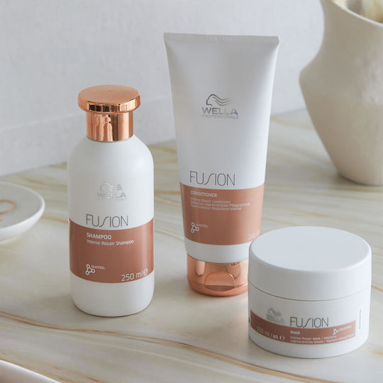 Wella Fusion Intense Silksteel Маска за коса за Възстановяване 75мл