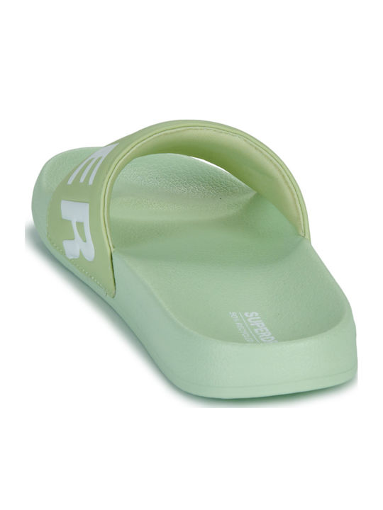 Women's Slides Green