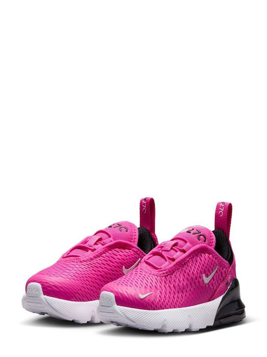 Air Max 270 Încălțăminte sport Inalta pentru copii Slip-on Fuchsia