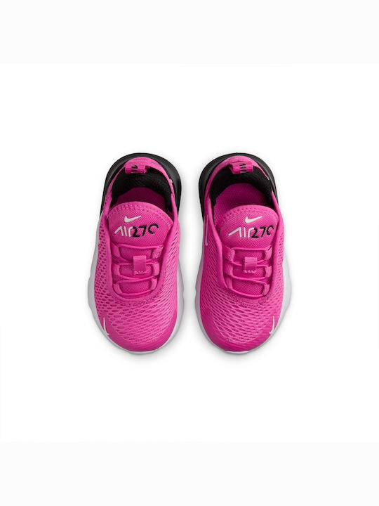 Air Max 270 Încălțăminte sport Inalta pentru copii Slip-on Fuchsia