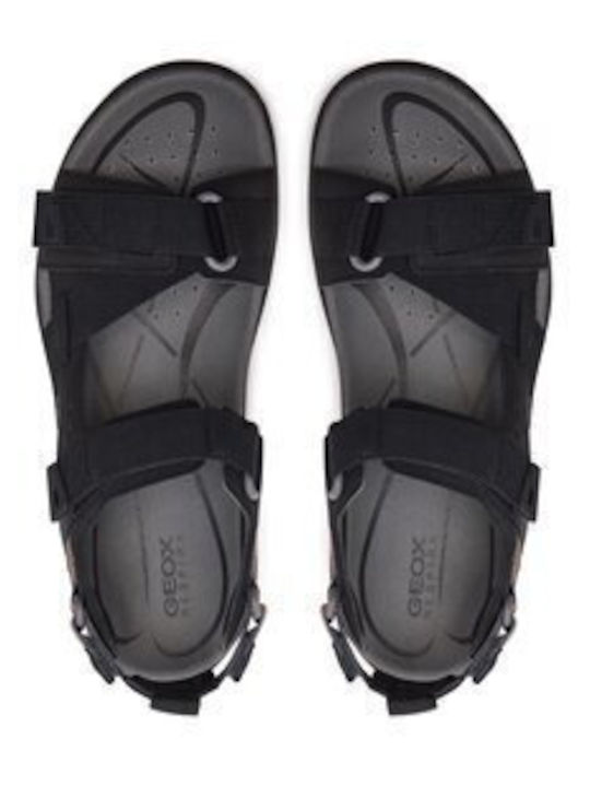 U Terreno Herrensandalen in Schwarz Farbe