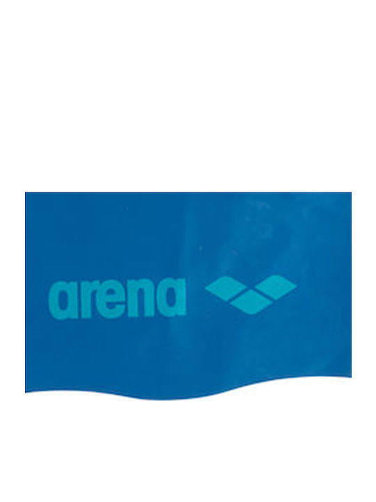 Arena Silicone Adults Swimming Cap Blue