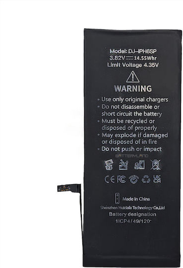 616-00042 Kompatibler Ersatzakku 3810mAh für iPhone 6s Plus