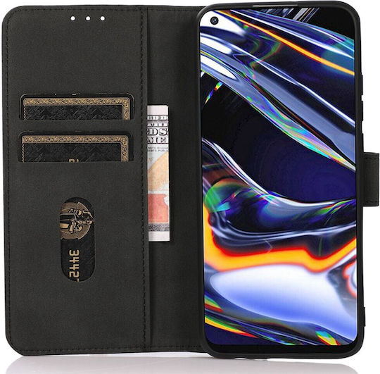 Khazneh Back Cover Leather Magnetic Black (Samsung Galaxy M34 5G)