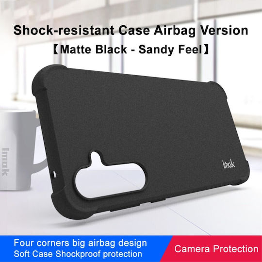 Imak Airbag Matte Series Ενισχυμένες Γωνίες Back Cover Σιλικόνης Μαύρο (Galaxy S23 FE)