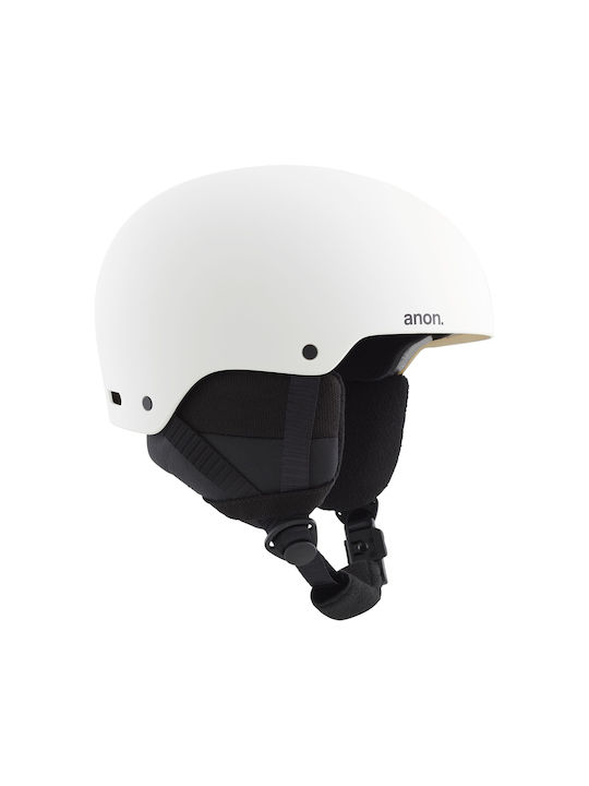 Burton Anon HG Rime 3 Παιδικό Κράνος για Σκι & Snowboard σε Λευκό Χρώμα