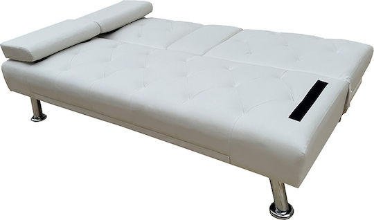 Rest Canapea Cu Trei Locuri Pat Alb 168x88x79cm
