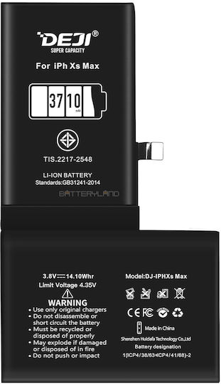 616-00507 Compatible Replacement Battery 3710mAh for iPhone XS Max