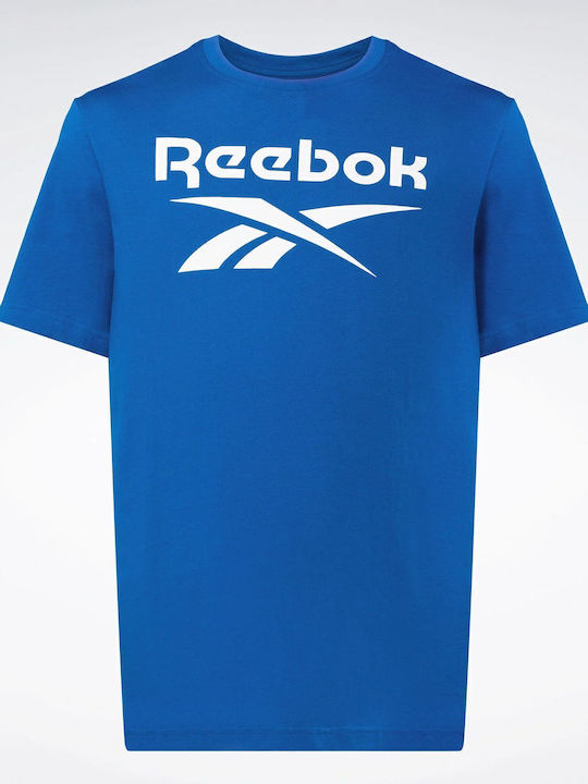 Big Stacked Logo T-shirt Blue