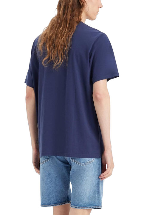 Levi's Bluza Bărbătească cu Mânecă Scurtă BLUE