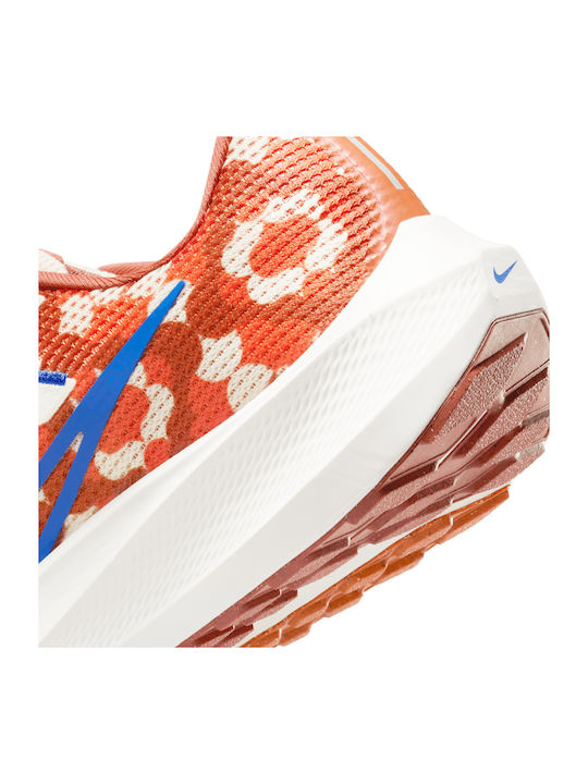 Air Zoom Pegasus 40 Premium Sport Shoes Running Coconut Milk / Burnt Sunrise / Safety Orange / Hyper Royal