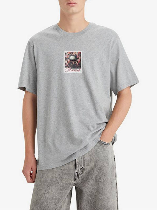 Levi's T-shirt Bărbătesc cu Mânecă Scurtă Gri