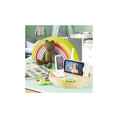 Hubble Connected Nursery Pal Link Premium Wireless Baby Monitor with Camera & Screen 5" , Two-way Communication & Lullabies