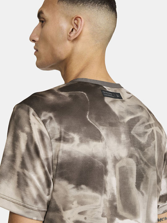 Sportliche Herrenbluse Kurzarm Plaster/multi