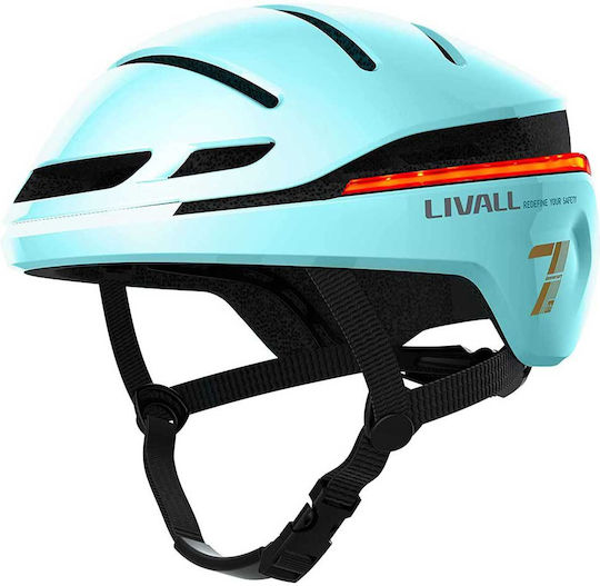 Livall EVO21 Cască Pentru Scuter Electric Cască Verde Mărimea L În Culoare Verde