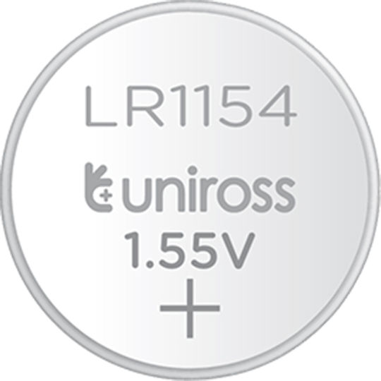 Uniross Αλκαλικές Μπαταρίες Ρολογιών LR44 1.5V 2τμχ